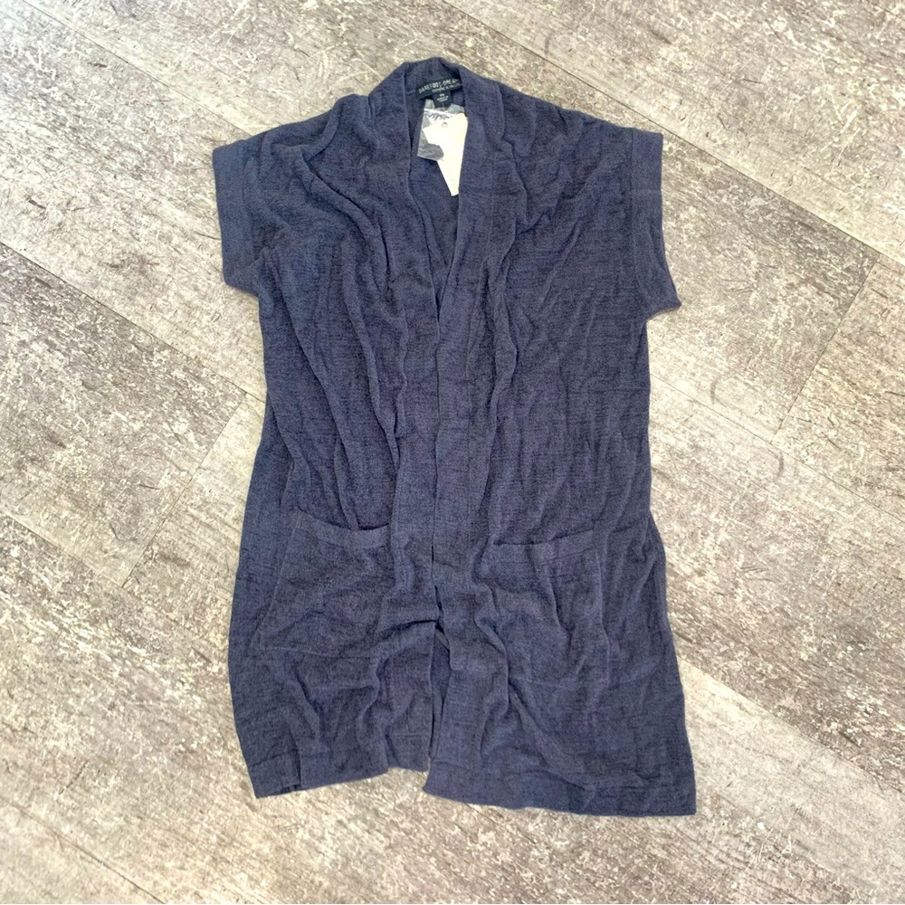 NWT Barefoot Dreams CozyChic Ultra Lite Sleeveless Long Cardi